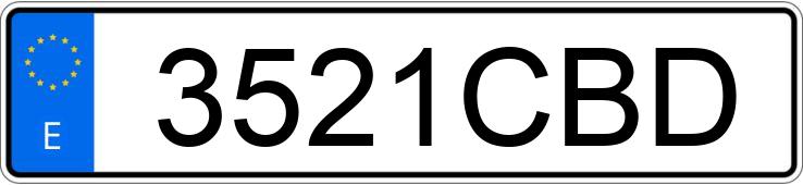 Numer rejestracyjny 3521CBD posiada CITROEN BERLINGO Numer rejestracyjny 3521CBD posiada CITROEN BERLINGO