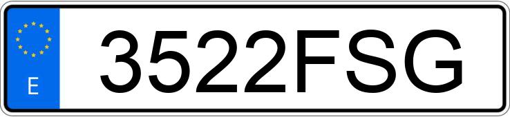 Numer rejestracyjny 3522FSG posiada PEUGEOT 407 Numer rejestracyjny 3522FSG posiada PEUGEOT 407