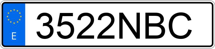 Numer rejestracyjny 3522NBC posiada VOLKSWAGEN TRANSPORTER Numer rejestracyjny 3522NBC posiada VOLKSWAGEN TRANSPORTER