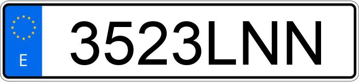 Numer rejestracyjny 3523LNN posiada PEUGEOT 208