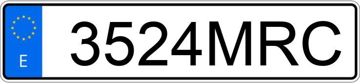 Numer rejestracyjny 3524MRC posiada MERCEDES T Numer rejestracyjny 3524MRC posiada MERCEDES T