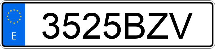 Numer rejestracyjny 3525BZV posiada FORD FOCUS Numer rejestracyjny 3525BZV posiada FORD FOCUS