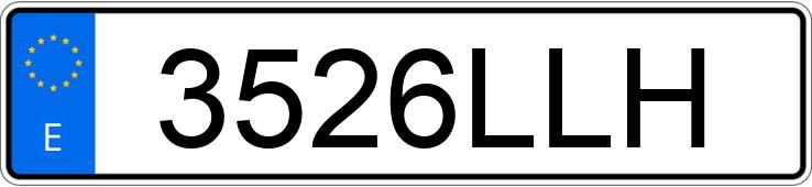 Numer rejestracyjny 3526LLH posiada CITROEN C3