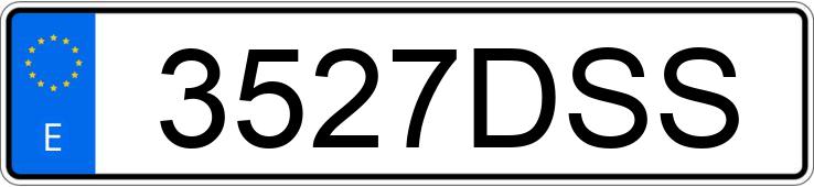 Numer rejestracyjny 3527DSS posiada AUDI TT