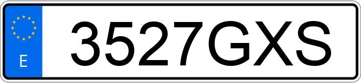 Numer rejestracyjny 3527GXS posiada NISSAN QASHQAI+2