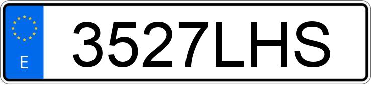 Numer rejestracyjny 3527LHS posiada NISSAN QASHQAI