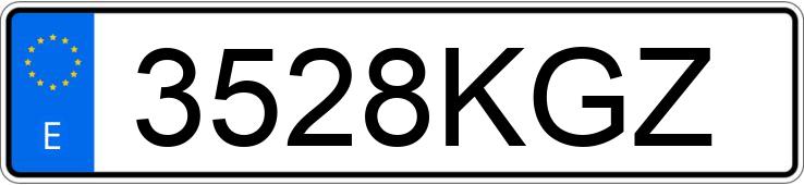Numer rejestracyjny 3528KGZ posiada OPEL ASTRA Numer rejestracyjny 3528KGZ posiada OPEL ASTRA