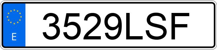 Numer rejestracyjny 3529LSF posiada OPEL CORSA