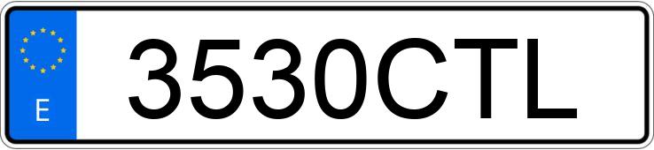 Numer rejestracyjny 3530CTL posiada UAZ MARATHON