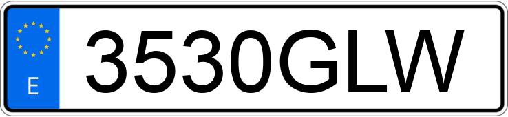 Numer rejestracyjny 3530GLW posiada BMW SERIE 5 Numer rejestracyjny 3530GLW posiada BMW SERIE 5