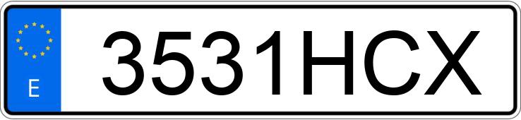 Numer rejestracyjny 3531HCX posiada MITSUBISHI OUTLANDER Numer rejestracyjny 3531HCX posiada MITSUBISHI OUTLANDER