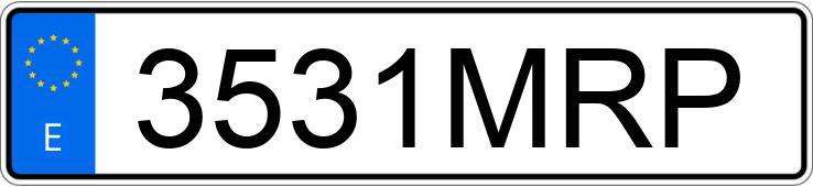 Numer rejestracyjny 3531MRP posiada KIA EV6