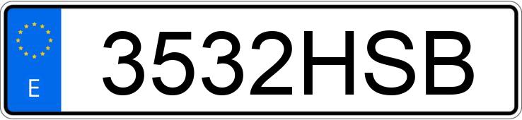 Numer rejestracyjny 3532HSB posiada CITROEN BERLINGO Numer rejestracyjny 3532HSB posiada CITROEN BERLINGO