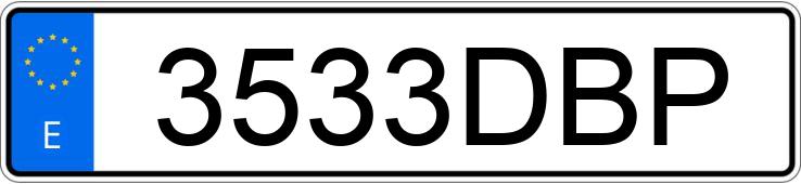 Numer rejestracyjny 3533DBP posiada RENAULT GRAND SCENIC Numer rejestracyjny 3533DBP posiada RENAULT GRAND SCENIC