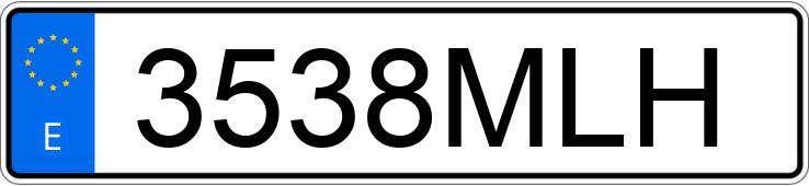 Numer rejestracyjny 3538MLH posiada NISSAN ARIYA