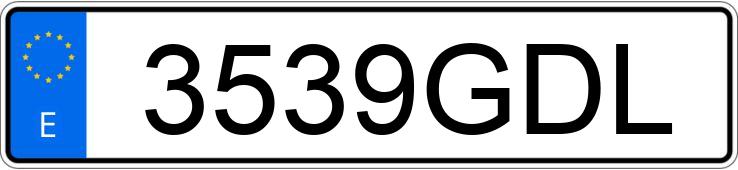 Numer rejestracyjny 3539GDL posiada NISSAN PATROL Numer rejestracyjny 3539GDL posiada NISSAN PATROL