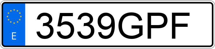 Numer rejestracyjny 3539GPF posiada LONCIN ATV Numer rejestracyjny 3539GPF posiada LONCIN ATV