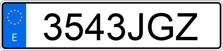 Numer rejestracyjny 3543JGZ posiada VOLKSWAGEN POLO Numer rejestracyjny 3543JGZ posiada VOLKSWAGEN POLO
