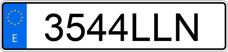 Numer rejestracyjny 3544LLN posiada RENAULT KADJAR