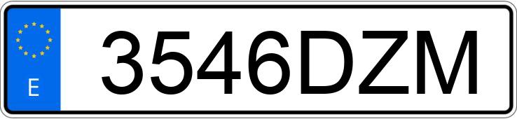 Numer rejestracyjny 3546DZM posiada FORD TRANSIT CONNECT Numer rejestracyjny 3546DZM posiada FORD TRANSIT CONNECT