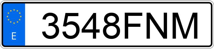 Numer rejestracyjny 3548FNM posiada VOLKSWAGEN CROSSPOLO