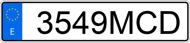 Numer rejestracyjny 3549MCD posiada PEUGEOT 2008