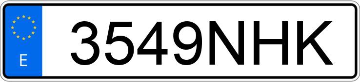 Numer rejestracyjny 3549NHK posiada AUDI TT Numer rejestracyjny 3549NHK posiada AUDI TT