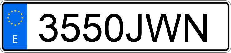 Numer rejestracyjny 3550JWN posiada BMW SERIE 5 Numer rejestracyjny 3550JWN posiada BMW SERIE 5