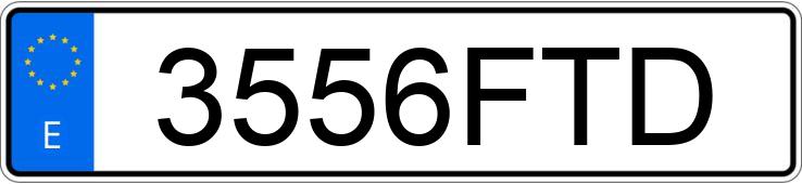 Numer rejestracyjny 3556FTD posiada BMW X5 Numer rejestracyjny 3556FTD posiada BMW X5