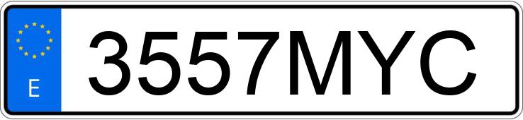 Numer rejestracyjny 3557MYC posiada RENAULT GRAND SCENIC Numer rejestracyjny 3557MYC posiada RENAULT GRAND SCENIC