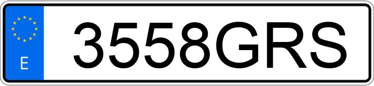 Numer rejestracyjny 3558GRS posiada CITROEN C4