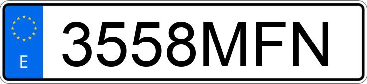 Numer rejestracyjny 3558MFN posiada MAZDA CX-30 Numer rejestracyjny 3558MFN posiada MAZDA CX-30