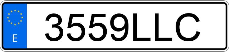 Numer rejestracyjny 3559LLC posiada MINI MINI