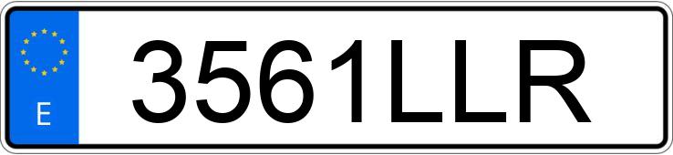 Numer rejestracyjny 3561LLR posiada PEUGEOT 3008
