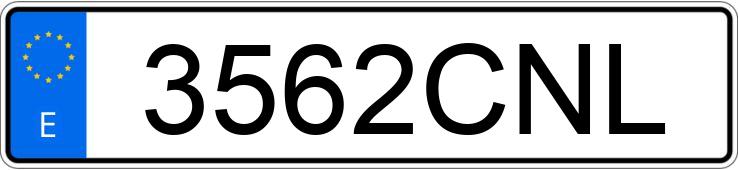 Numer rejestracyjny 3562CNL posiada VOLKSWAGEN GOLF Numer rejestracyjny 3562CNL posiada VOLKSWAGEN GOLF