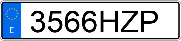 Numer rejestracyjny 3566HZP posiada MERCEDES S (220-221)