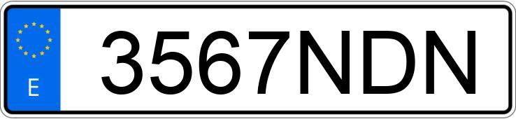 Numer rejestracyjny 3567NDN posiada VOLKSWAGEN SHARAN Numer rejestracyjny 3567NDN posiada VOLKSWAGEN SHARAN