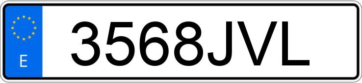 Numer rejestracyjny 3568JVL posiada PORSCHE CAYENNE Numer rejestracyjny 3568JVL posiada PORSCHE CAYENNE