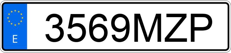 Numer rejestracyjny 3569MZP posiada SEAT LEON