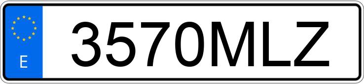 Numer rejestracyjny 3570MLZ posiada NISSAN JUKE