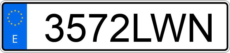 Numer rejestracyjny 3572LWN posiada PEUGEOT 508