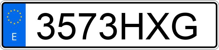 Numer rejestracyjny 3573HXG posiada BMW SERIE 5