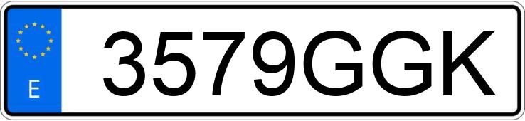 Numer rejestracyjny 3579GGK posiada CITROEN BERLINGO Numer rejestracyjny 3579GGK posiada CITROEN BERLINGO