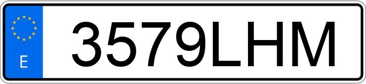 Numer rejestracyjny 3579LHM posiada AUDI A5 SPORTBACK