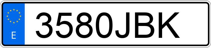 Numer rejestracyjny 3580JBK posiada CITROEN C3 Numer rejestracyjny 3580JBK posiada CITROEN C3