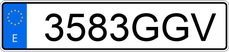 Numer rejestracyjny 3583GGV posiada RENAULT MEGANE Numer rejestracyjny 3583GGV posiada RENAULT MEGANE