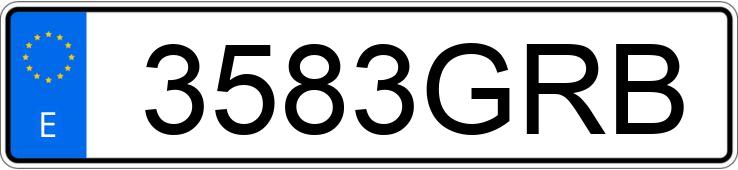 Numer rejestracyjny 3583GRB posiada BMW SERIE 3 Numer rejestracyjny 3583GRB posiada BMW SERIE 3