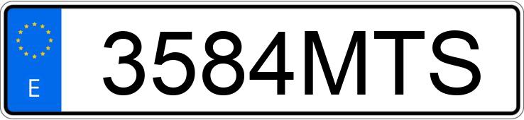 Numer rejestracyjny 3584MTS posiada TOYOTA CAMRY 2.5 HIBRIDO LUXURY AT Numer rejestracyjny 3584MTS posiada TOYOTA CAMRY 2.5 HIBRIDO LUXURY AT