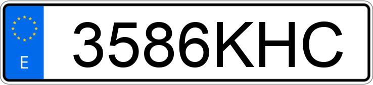 Numer rejestracyjny 3586KHC posiada FORD FIESTA Numer rejestracyjny 3586KHC posiada FORD FIESTA