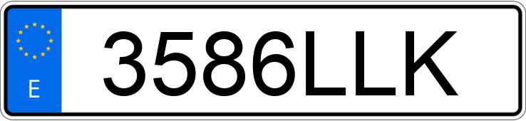 Numer rejestracyjny 3586LLK posiada AUDI A4 Numer rejestracyjny 3586LLK posiada AUDI A4